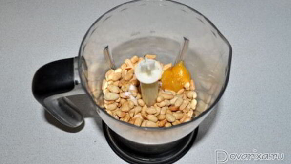 арахисовая паста домашняя