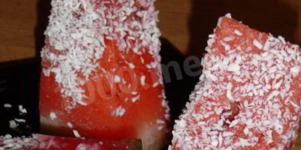 Рецепт десерта из арбуза