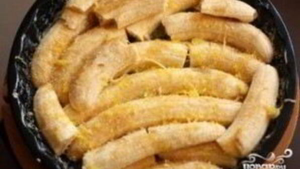 десерт из запеченных бананов