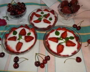 Десерт Летняя фантазия