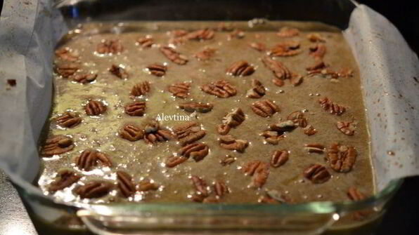 десерт сэнди пралине с пеканом