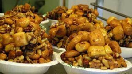 Еврейские сладости Тейглах