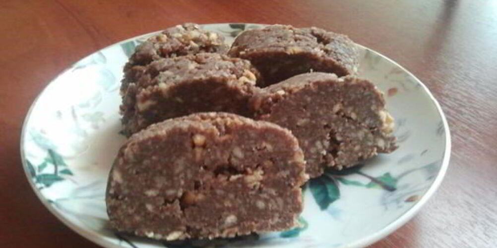 Рецепт кондитерской колбасы