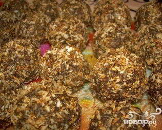 Домашние конфеты с арахисом