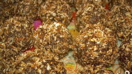 Домашние конфеты с арахисом