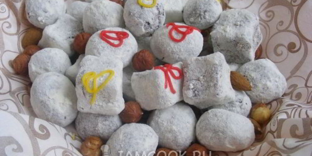 Рецепт конфет из чернослива и орехов