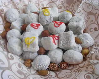 Конфеты из чернослива и орехов