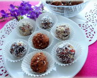 Конфеты из сухофруктов Искушение