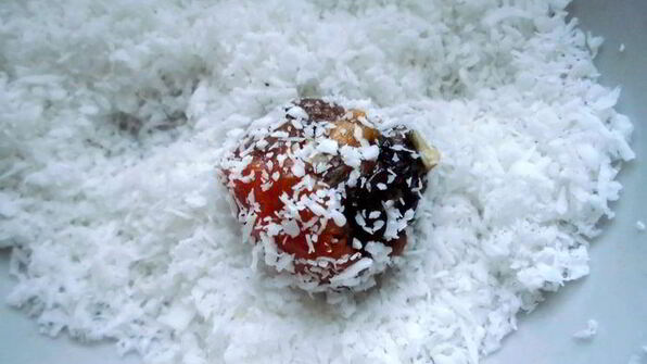 конфеты из сухофруктов искушение