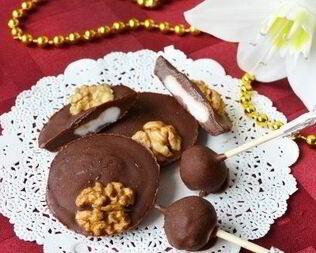 Конфеты Сало в шоколаде
