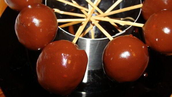 конфеты снежки в шоколаде