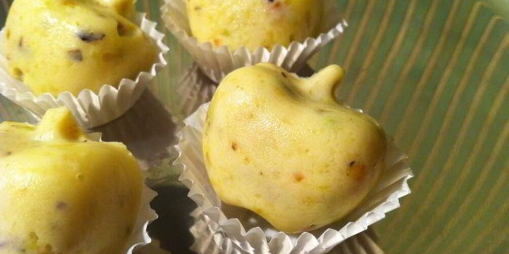 Рецепт конфет яблочко из сказки с фисташками