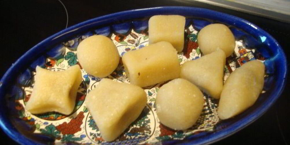 Рецепт марципановых конфет сладкая геометрия