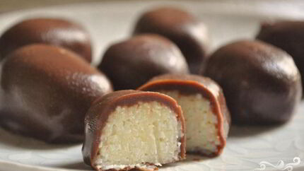 Шоколадно-кокосовые конфеты