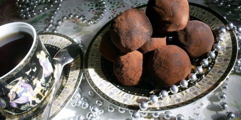Рецепт шоколадна-ореховых конфеты вкуснее и проще не бывает