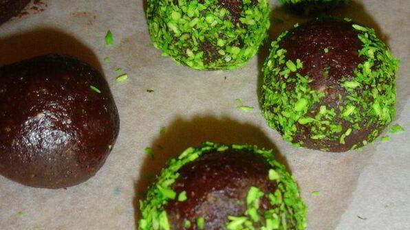 шоколадные конфеты каштаны за 20 минут