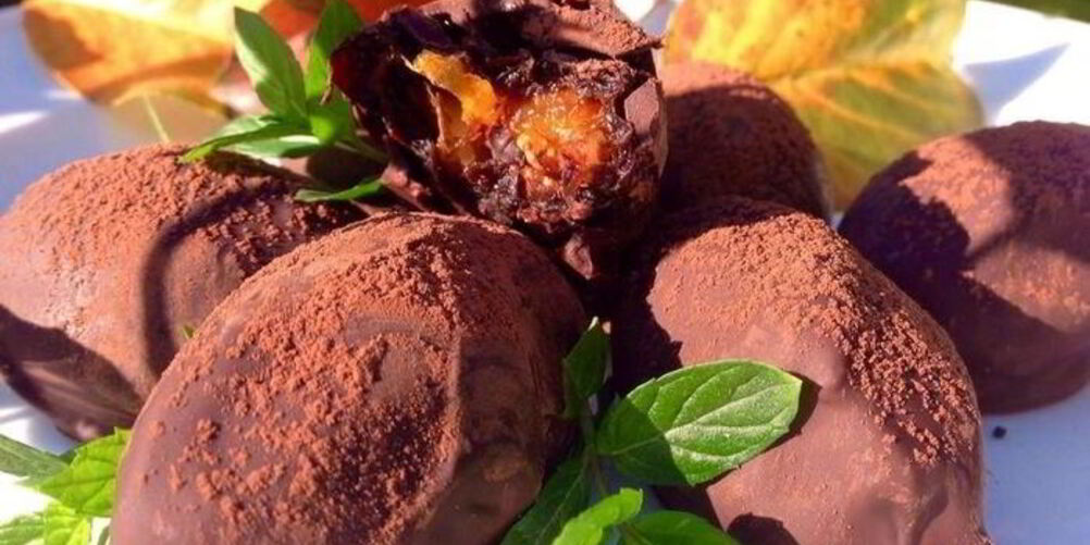 Рецепт шоколадных конфет с черносливом