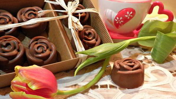 шоколадные конфеты воспоминание