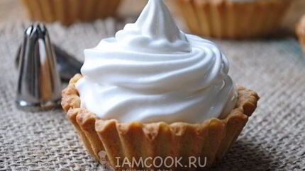 Белковый крем с агар-агаром