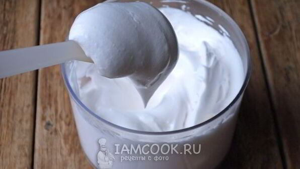 белковый крем с агар-агаром