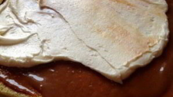 бисквитный рулет с масляным кремом