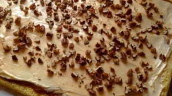 бисквитный рулет с масляным кремом