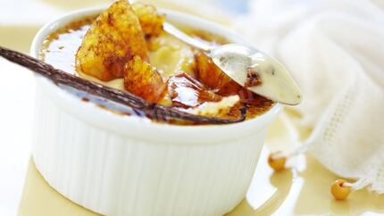 Десерт крем брюле