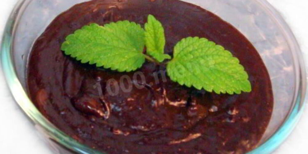 Рецепт домашнего шоколадного крема с бананом