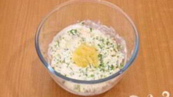 картофель с творожным кремом