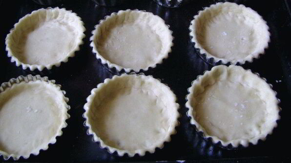 корзинки с кремом