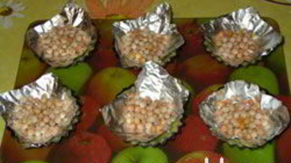 корзиночки с кремом