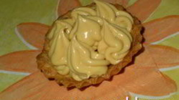 корзиночки с кремом