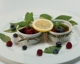 Крем-брюле с розмарином