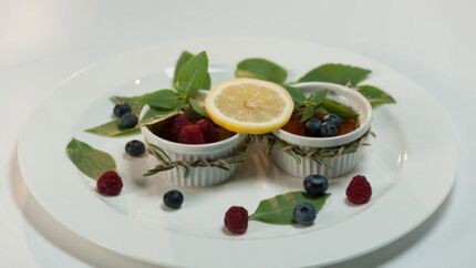 Крем-брюле с розмарином