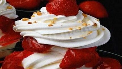 Крем из сливок для торта