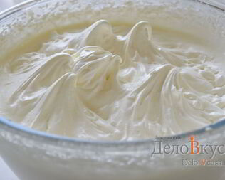 Крем из взбитых сливок