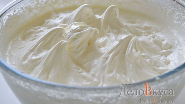крем из взбитых сливок