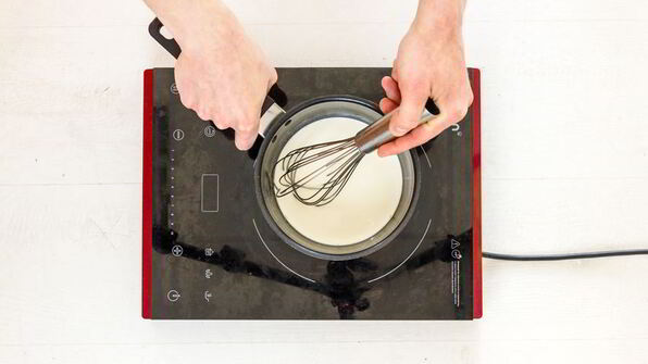 кростата с кремом из манной крупы