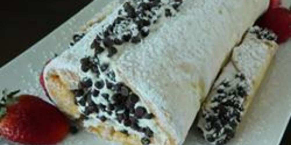 Рецепт рулета с творожным кремом