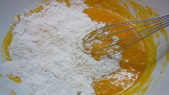 тыквенный рулет с карамельным кремом