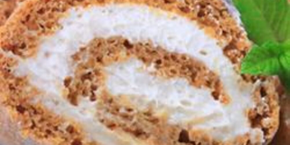 Рецепт тыквенного рулета со сливочным кремом