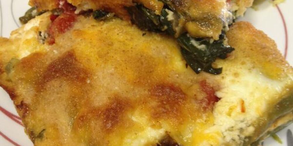 Рецепт яиц со шпинатом запеченные в кремовом соусе