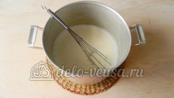 заварной крем без масла