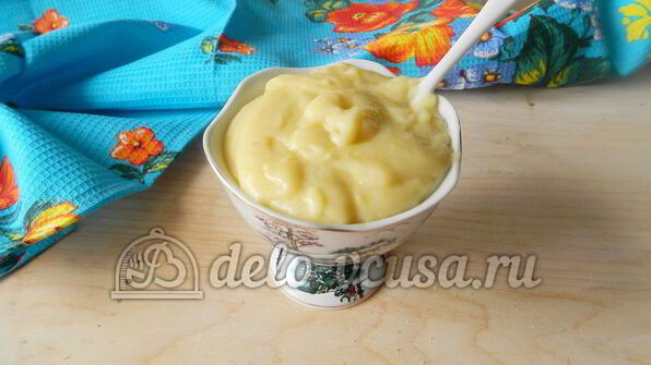 заварной крем без масла