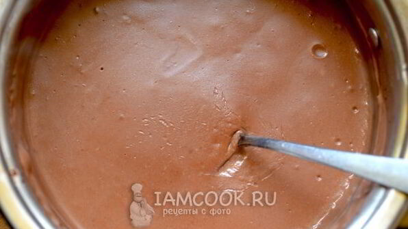 заварной крем-пудинг без яиц