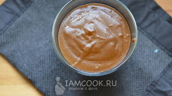 заварной крем-пудинг без яиц