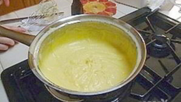 заварной крем со сливками