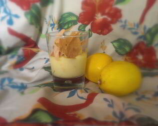 Заварной лимонный крем