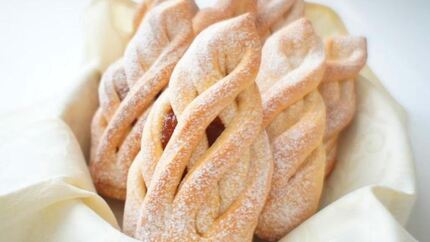 Булочки с мармеладом