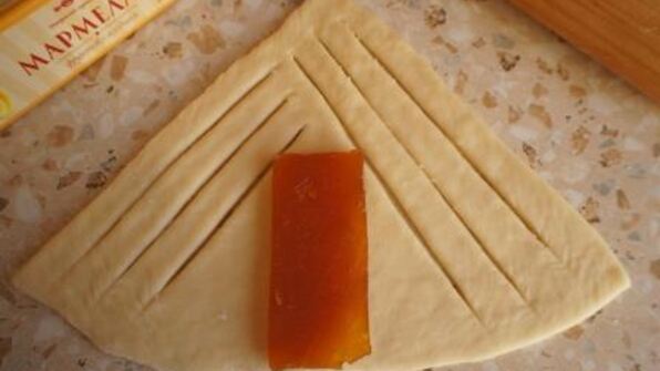 булочки с мармеладом